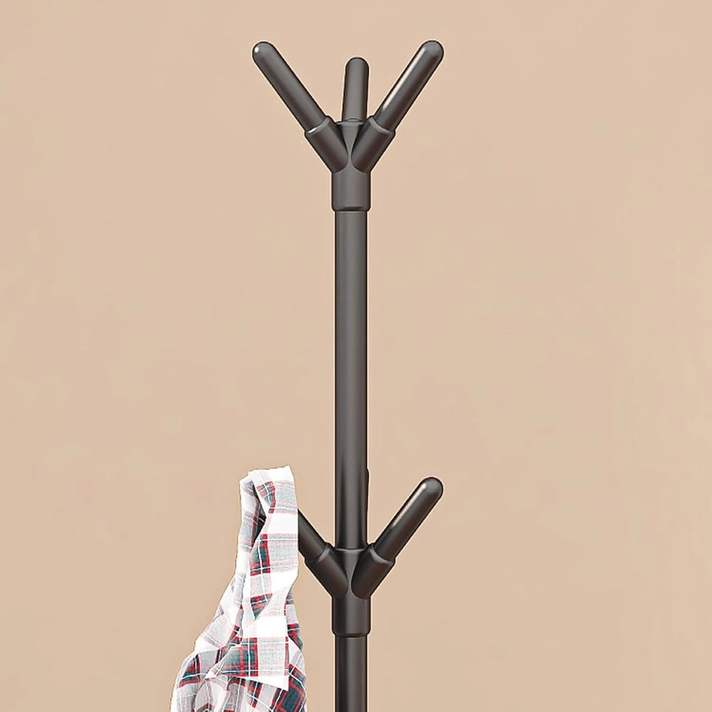 Pastatoma drabužių kabykla su kabliukais (170 cm)