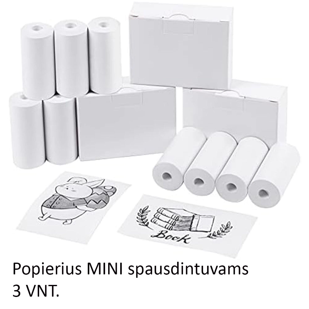 Popierius MINI spausdintuvams, 5 vnt.