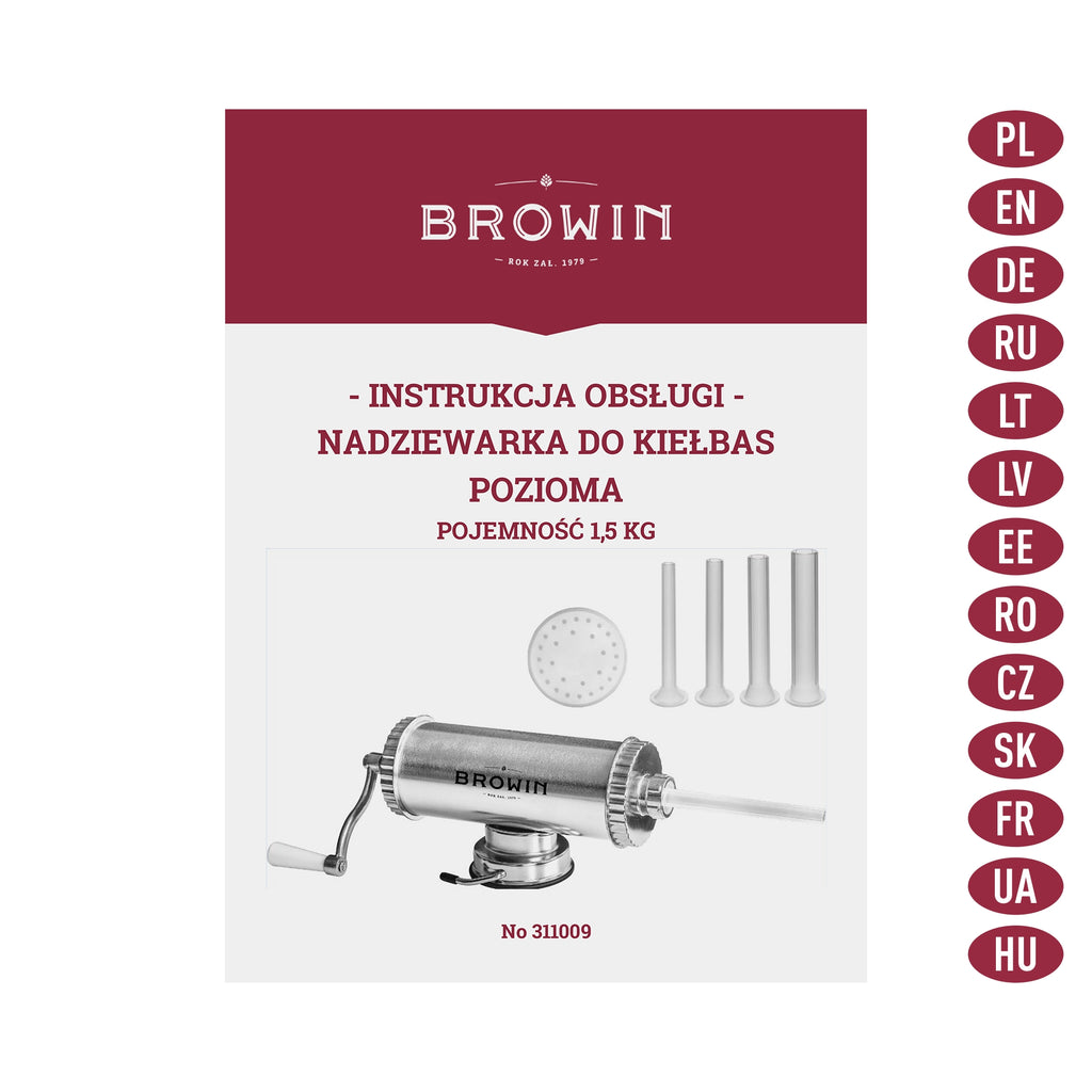 Rankinis horizontalus kimštuvas 1,5kg