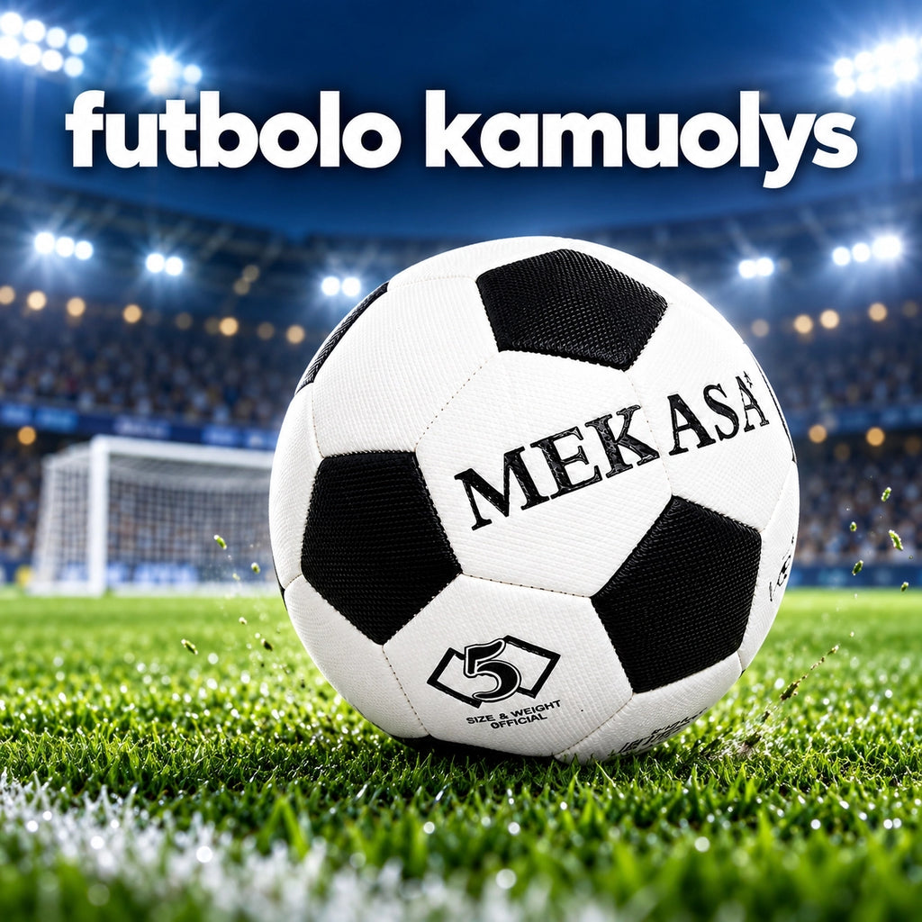 Standartinio dydžio futbolo kamuolys, 5 dydis
