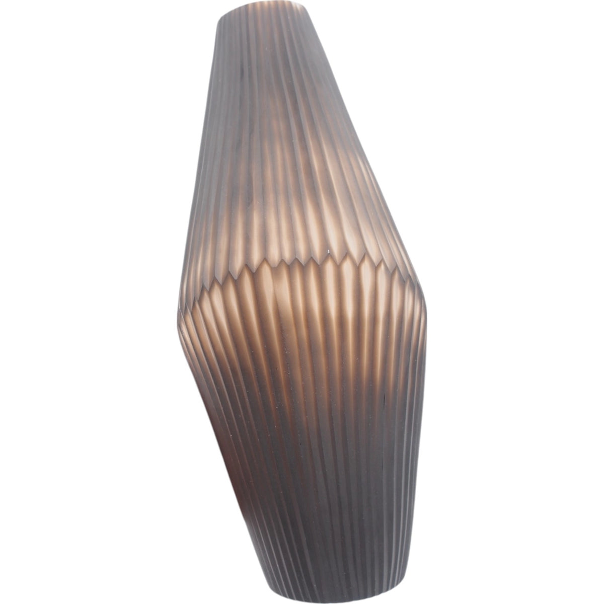 Stiklinė dekoratyvinė vaza, 19×32 cm