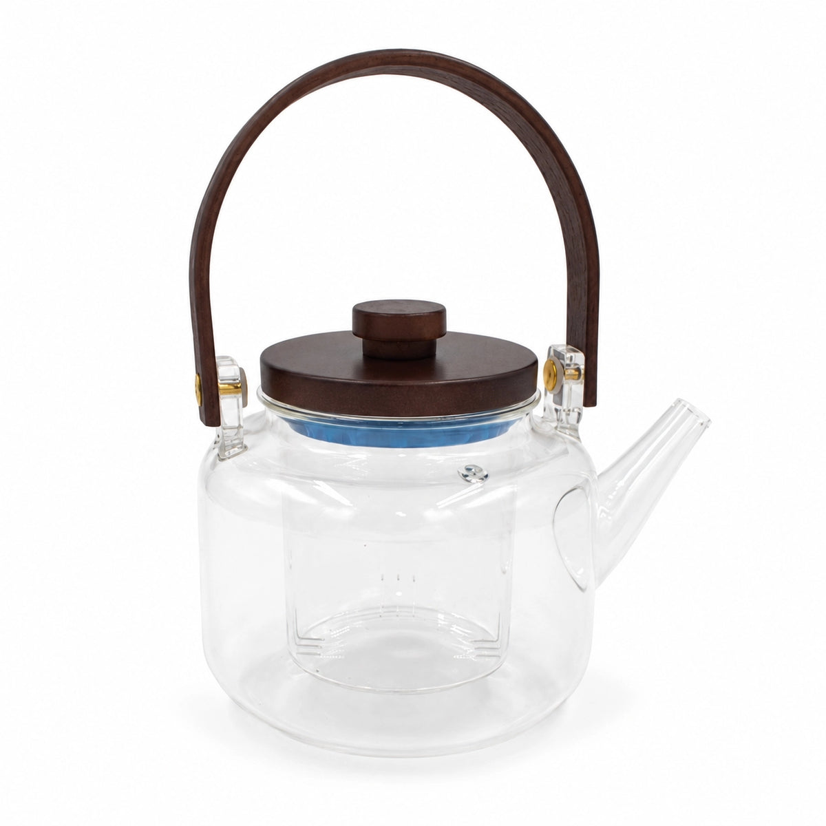 Stiklinis arbatinukas su dangteliu 1000 ml
