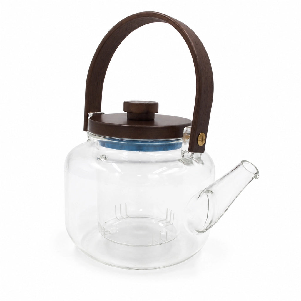 Stiklinis arbatinukas su dangteliu 1000 ml