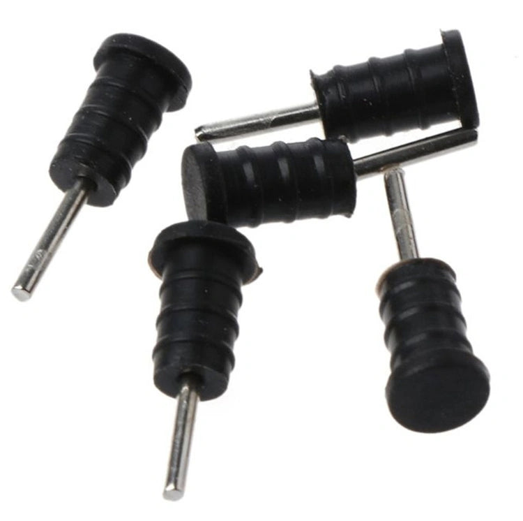 USB-C ir 3,5 mm AUX jungčių apsauginių kištukų rinkinys, 10 vnt.