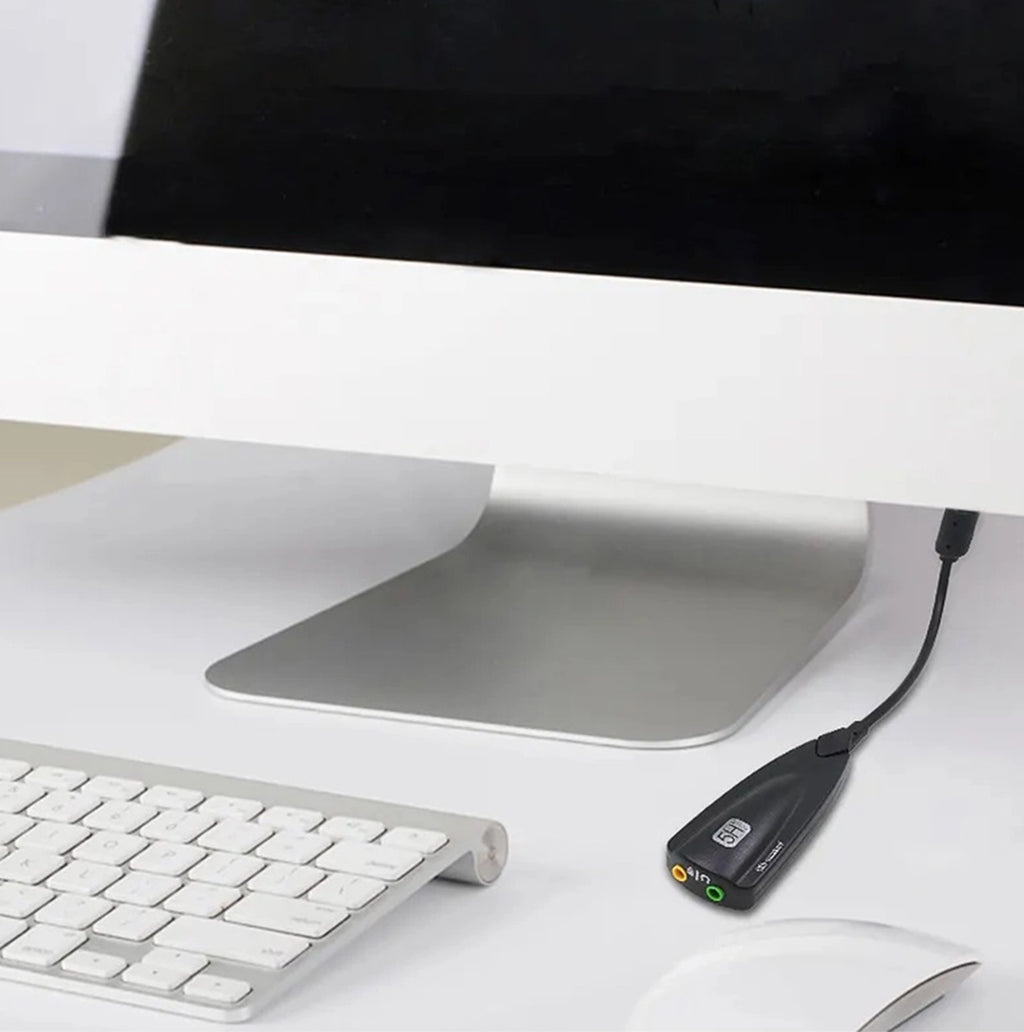 USB garso plokštė su Vitrual 7.1CH sistema