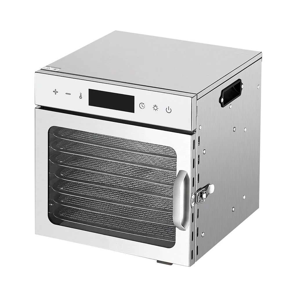 Vaisių ir maisto džiovyklė 400 W, 8 padėklų, nerūdijančio plieno